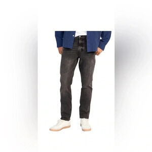 Relaxed Slim Taper Built-In Flex Dark Gray Jeans
Size 29/30